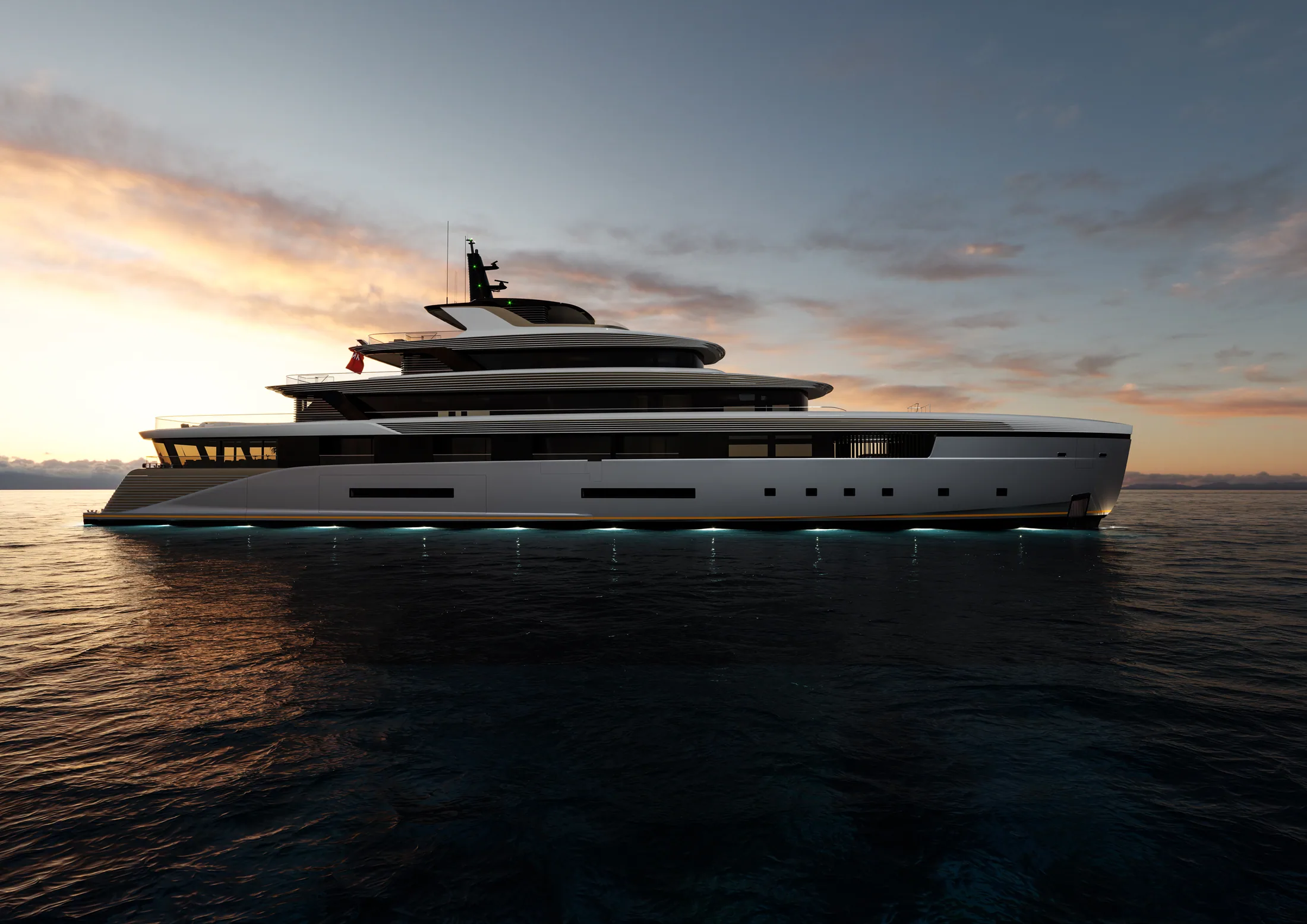 Dörries Yachts, Phathom Studio and YachtZoo present 75m concept ALYRA